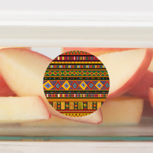 Etiquetas Patrón de arte étnico de África