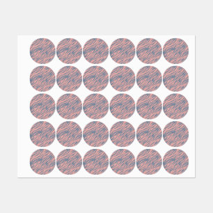 Etiquetas Patrón de impresión animal