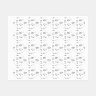 Etiquetas Patrón de libro