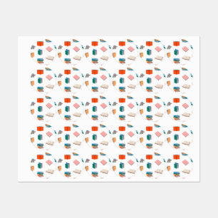 Etiquetas Patrón de libro