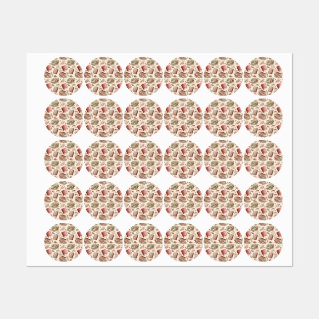 Etiquetas Patrón de libro (Hoja)