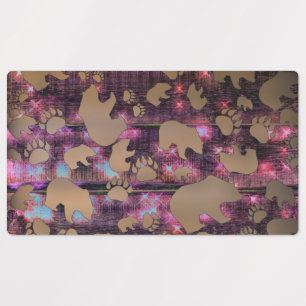 Etiquetas Patrón de oso