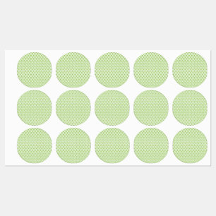 Etiquetas Patrón verde académico para el éxito
