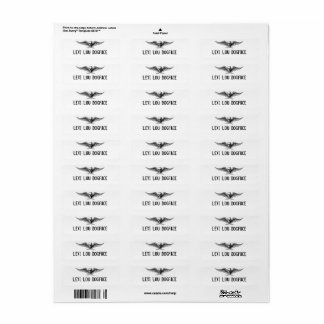 Etiquetas Pegatinas de nombres personalizadas