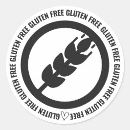 Etiquetas Pegatinas libres de gluten