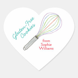 Etiquetas / pegatinas para galletas sin gluten