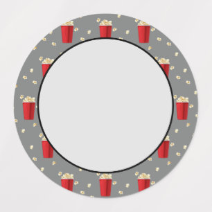 Etiquetas Película de Cubos Rojos de Cachorro de Cine Snack 
