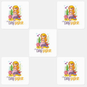 Etiquetas Pequeña Hermana 🧜 ‍ ♀️ Mermaid