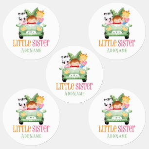 Etiquetas Pequeña hermana Selva Safari animales amigos en au