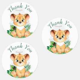 Etiquetas Perfecto gracias por tu pequeño león