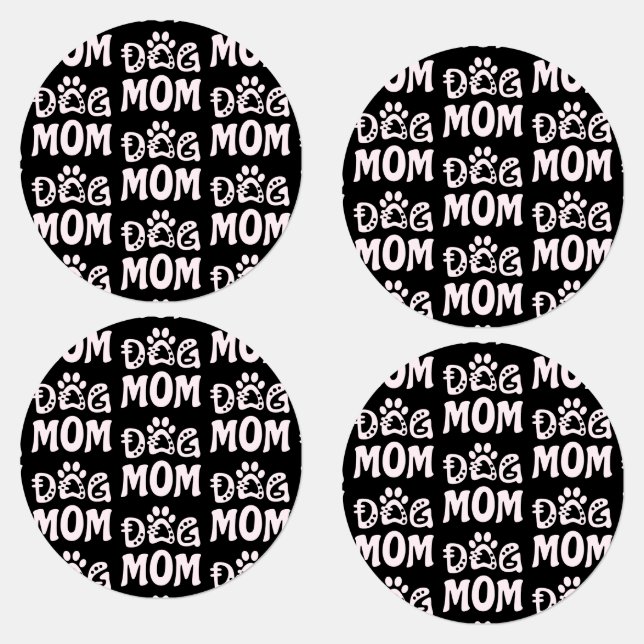 Etiquetas Perro Mamá (Grupo)