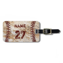 Etiquetas personales de equipaje de béisbol de Gua
