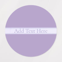Personalizable Elegante Lavanda Ligera Púrpura