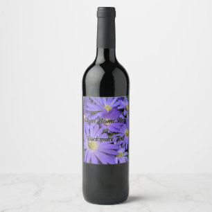 Etiquetas Personalizadas de Botella de Daisy 
