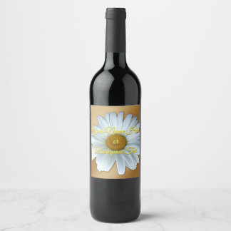 Etiquetas Personalizadas de Botella de Margaritas