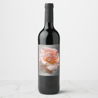 Etiquetas Personalizadas de Botella de Rosa Silves
