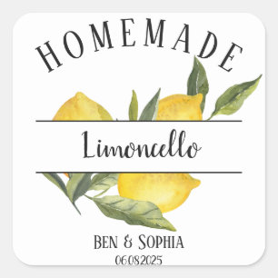 Etiquetas personalizadas de Limoncello italiano ca
