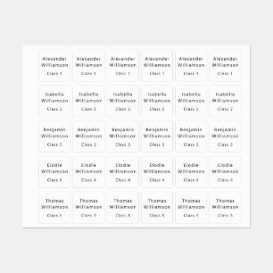 Etiquetas Personalizadas de Nombre de Clase para U