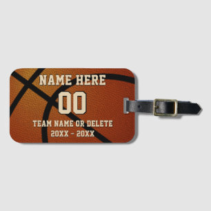 Etiquetas Personalizadas para Bolsas de Baloncesto