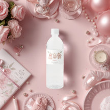 Etiquetas Personalizadas para Botellas de Agua par