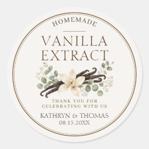 Etiquetas Personalizadas para Favor de Extracto de