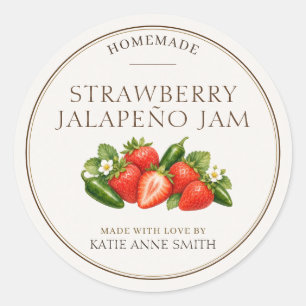 Etiquetas Personalizadas para Frascos de Mermelada