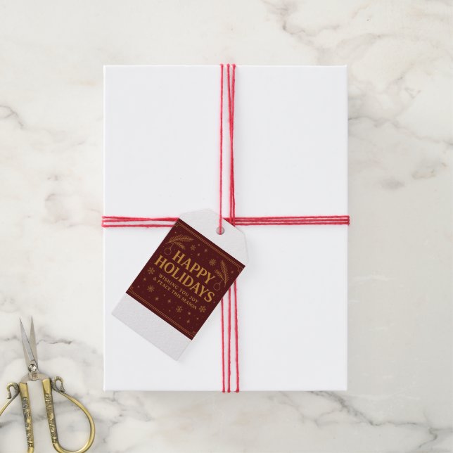 Etiquetas personalizadas para regalos (Con cuerda)