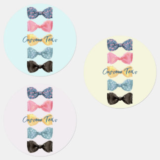 Etiquetas Personalizado Bow Ties