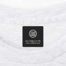 Personalizado con logotipo, eslogan y sitio web