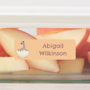 Etiquetas Personalizado de avestruz de bebé de incubación de