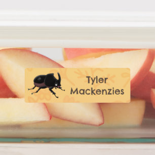Etiquetas Personalizado de escarabajos rinocerontes cutáneos