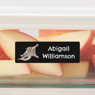 Etiquetas Personalizado de gafas de azúcar feliz personaliza