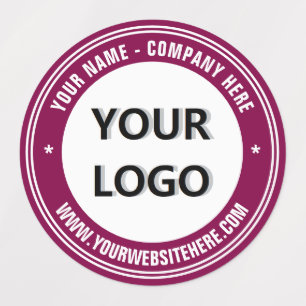 Etiquetas Personalizado de la plantilla de logotipos y etiqu