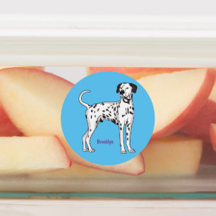 Etiquetas Personalizado de perro dalmatiano