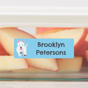 Etiquetas Personalizado de tierra de tierras altas del oeste