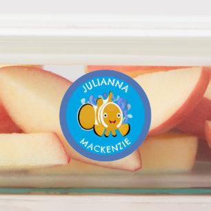 Etiquetas Personalizado escolar personalizado de alegre paya