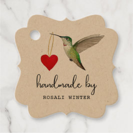 Etiquetas personalizado Hummingbird Favor