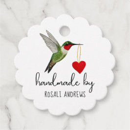 Etiquetas personalizado Hummingbird Favor
