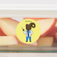 Personalizado médica ilustracion de ovino de Bigho