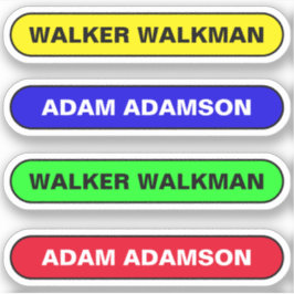 Etiquetas personalizado mi nombre - Pegatinas esco