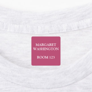 Etiquetas Personalizado Residencial Hogar De Hierro Rosa En 