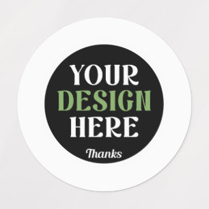 Etiquetas personalizado, único, elegante y minimalista beso 