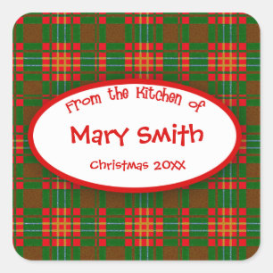 Etiquetas Personalizados festivas para los Navidad