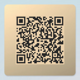 Etiquetas Plantilla de código QR editable instantáneamente  