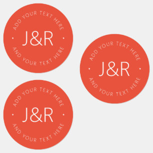 Etiquetas Plantilla de texto de estilo impermeable