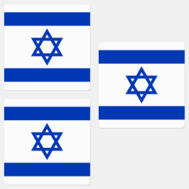 Etiquetas Plaza de la bandera de Israel
