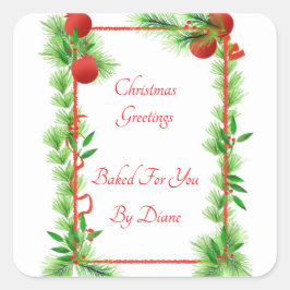 Etiquetas pomegranadas y pinas