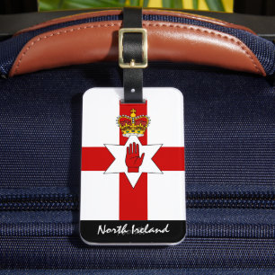 Etiquetas portaequipajes Patrióticas de Irlanda de