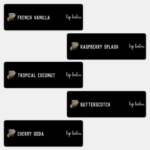 Etiquetas Producto de brillo de lápiz labial con logotipo ne