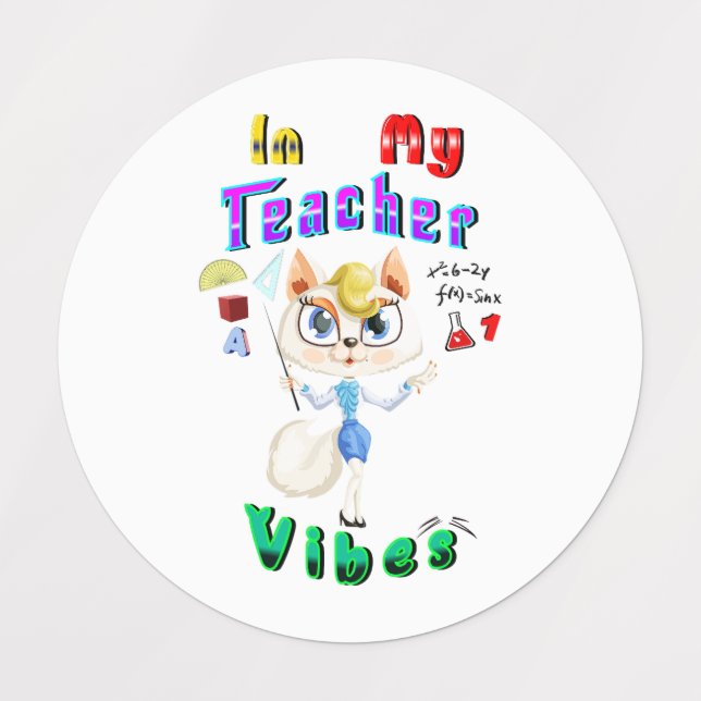 Etiquetas Profesor (Diseño 5)